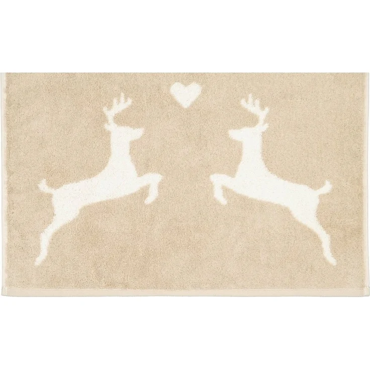 Cawö Duschtuch Alpenchic Natur (70x140 cm) 6228-70/140-33 – Bild 2