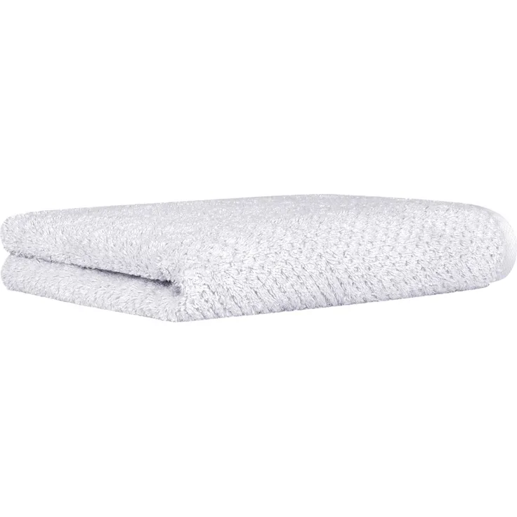 CAWÖ Gästetuch - Pure, Walkfrottier, Struktur-Design, Baumwolle, einfarbig Hellgrau 30x50cm