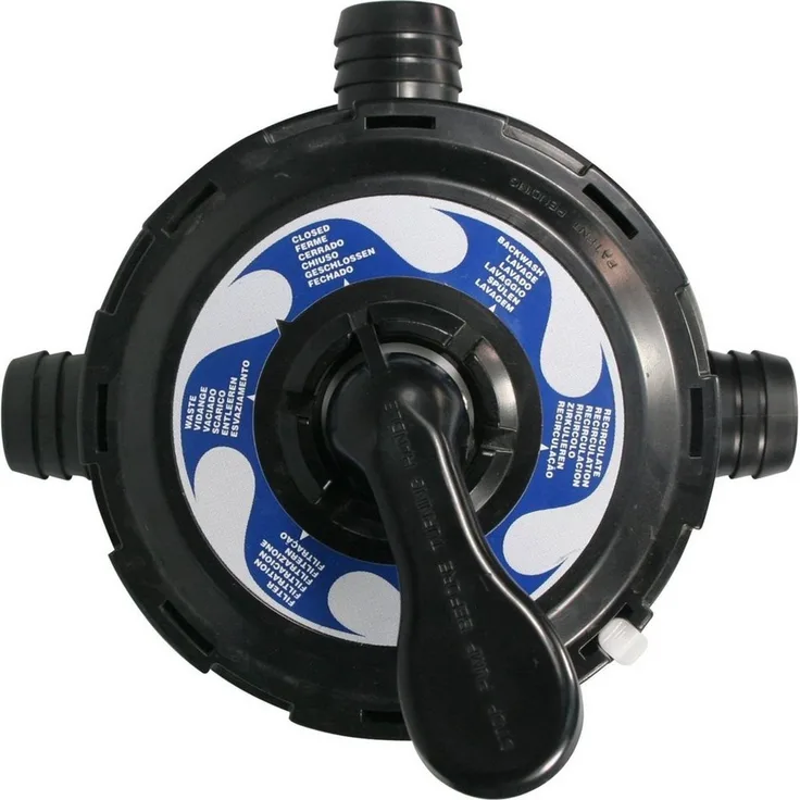 Waterman Sandfilteranlage 6-Wege-Ventil Top-Mount 38 mm Schlauchanschluß (1 St)