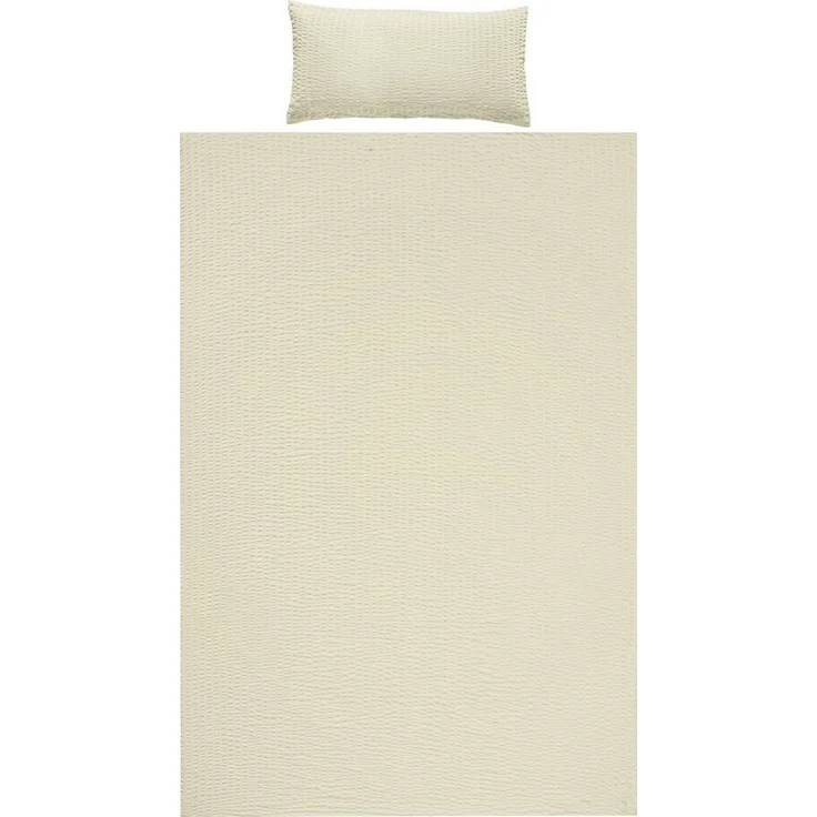 REDBEST Bettwäsche Bettwäsche "Detroit", Polyester, Microfaser-Seersucker Uni – Bild 1