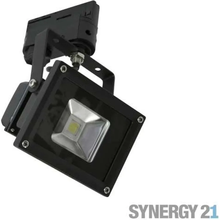 LED Stromschienenstrahler 10W schwarz ? 3-Phasen Synergy 21