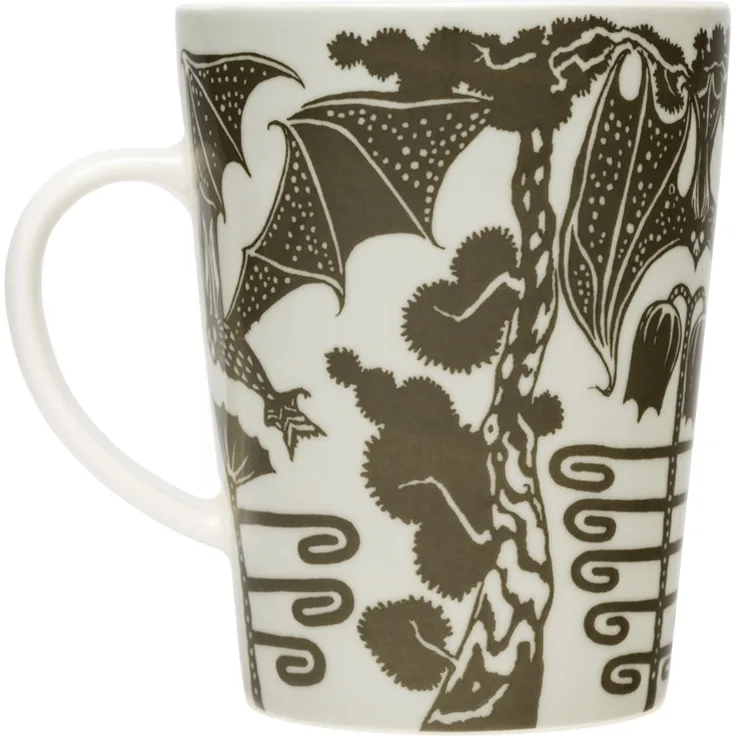 iittala Taika Yö sepia Becher mit Henkel 0,4L im GK