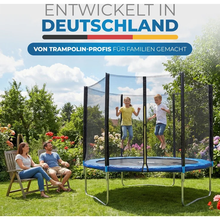 Terena Sicherheitsnetz Premium Ersatznetz für Trampolin 244 cm – Bild 8