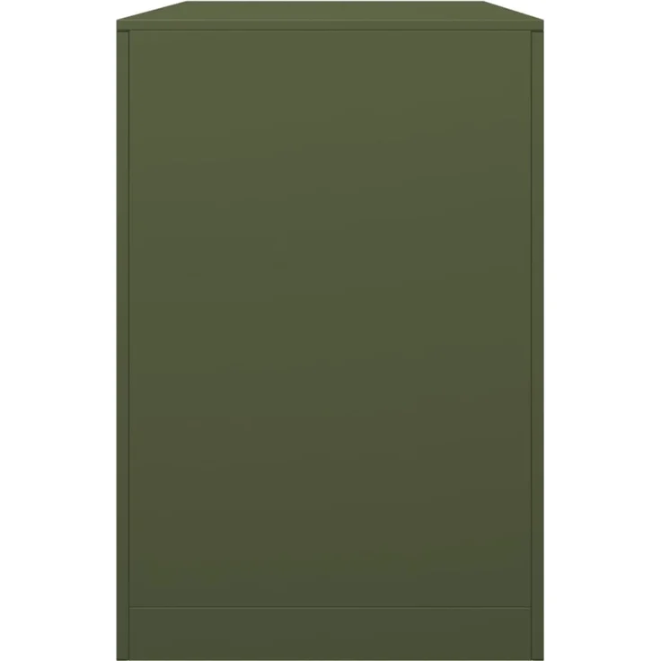 vidaXL Brennholzregal Grün 100x40x60 cm Stahl 850985 – Bild 4