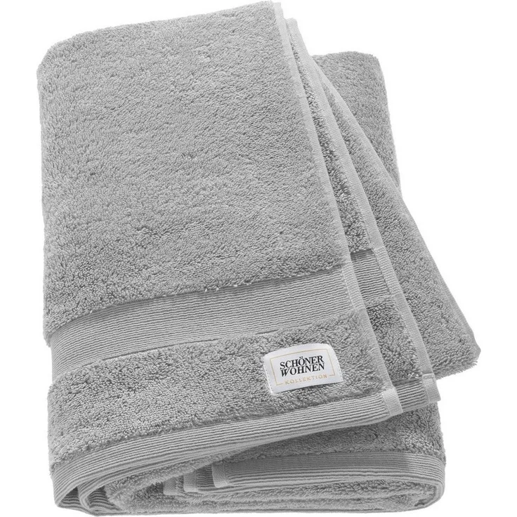 SCHÖNER WOHNEN-Kollektion Badetuch Cuddly, Frotteevelours (1-St), in unterschiedlichen Farben – Bild 1