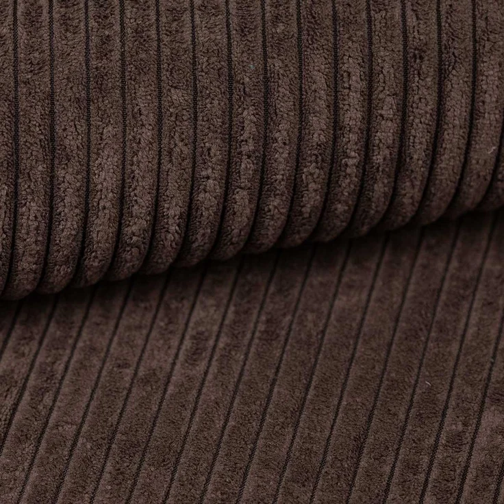 Wohnero24 Schlafsofa HIRA 240x102 cm – Premium Cord Sofa Braun mit Schlaffunktion 191x152 cm & Bettkasten – Bild 8