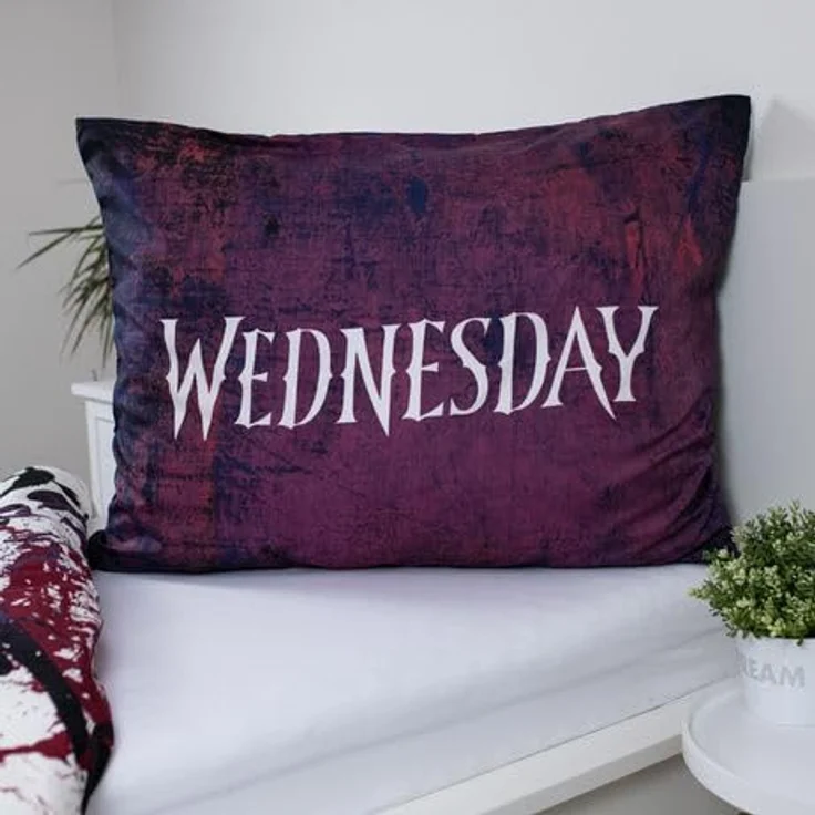 Wednesday Bettwäsche-Set für Kinderbett 140 x 200 cm + 70 x 90 cm aus 100% Polyester mit Reißverschluss – Bild 6