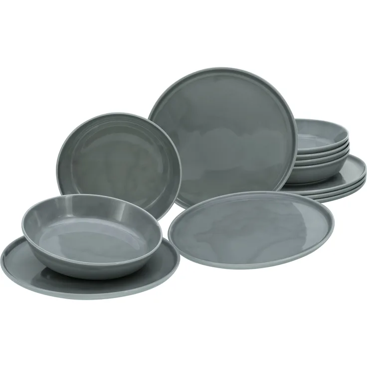 Chef Collection Grau, Tafelservice 12-tlg (mo)