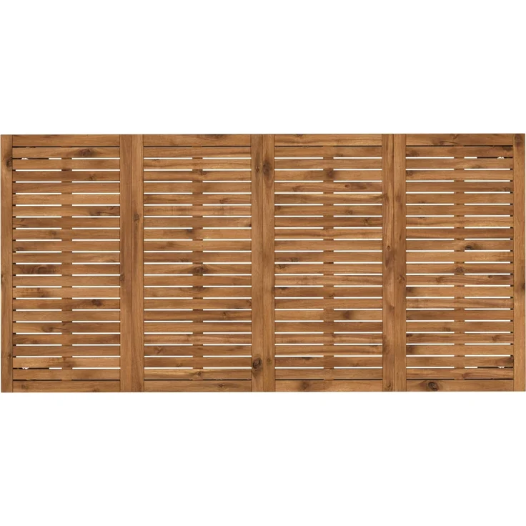 vidaXL Gartentisch NAARDEN Natürlich und Schwarz 147 x 88,5 x 75 cm 901322 – Bild 5