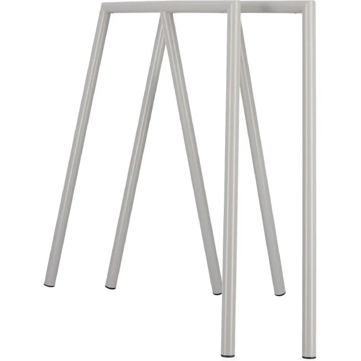 Tischgestell Benito 2er Set, pulverbeschichtetes Metall, modern, Taupe, für flexible Tischlösungen – Bild 7