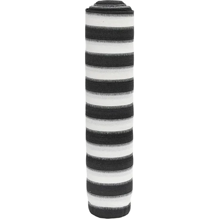 vidaXL Zaunblende Anthrazit und Weiß 1,8x10 m HDPE 75 g/m² 4003662