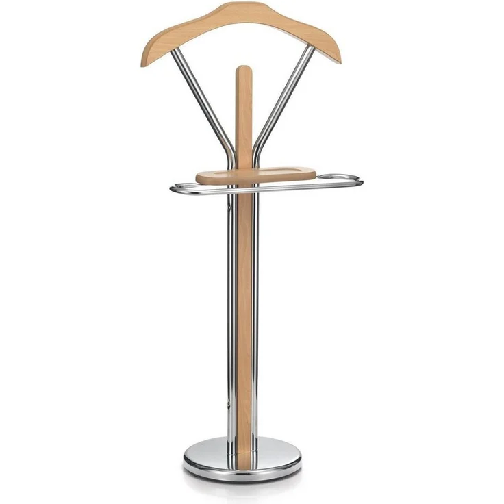 IDIMEX Herrendiener GREGOR, Herrendiener Kleiderbutler Stummer Damen Diener Kleiderstange Hosenbüg – Bild 1