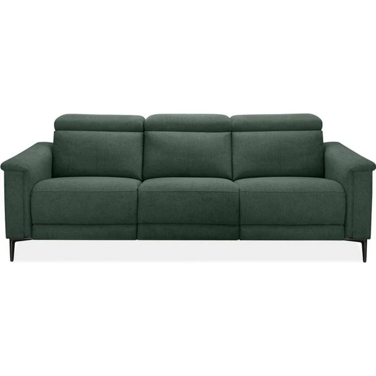 Places of Style 3-Sitzer Lund, mit manueller und elektrischer Relaxfunktion, in 2 Sitzen (links u. rechts), USB, Echtleder, Kunstleder, Webstoff – Bild 4
