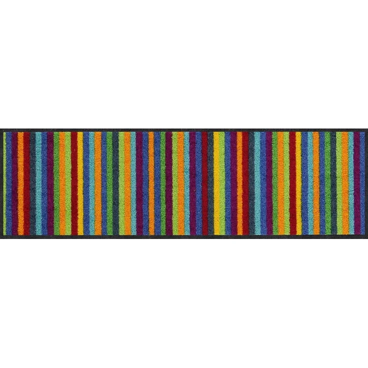 Salonloewe Fußmatte Lund bunt 11 Geo Games 030x100,, Läufer klein, Höhe: 300 mm – Bild 3