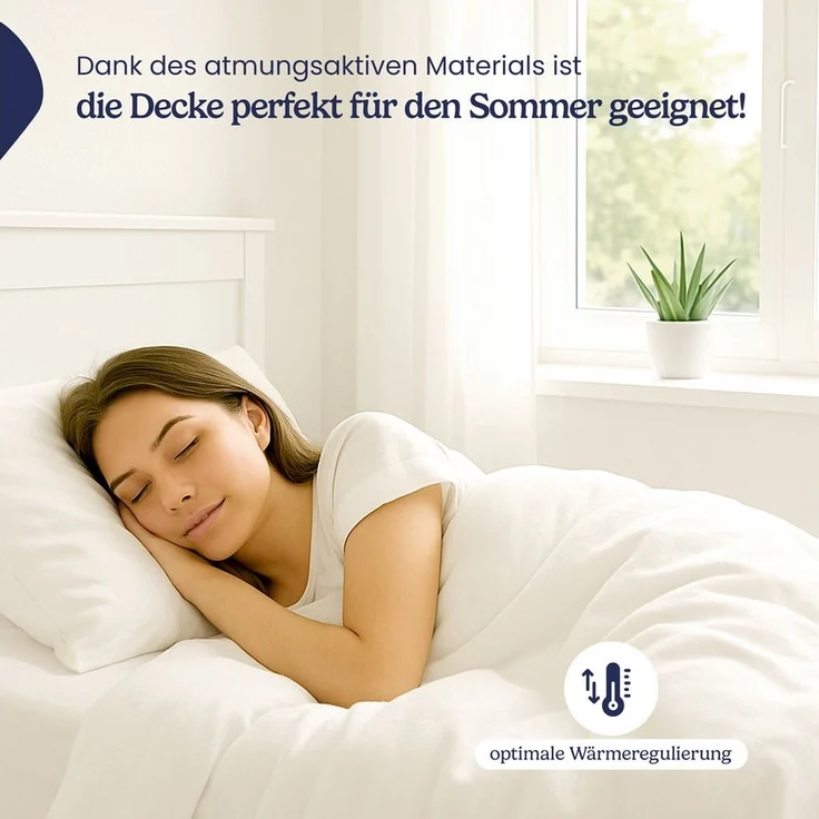 Gentle North Microfaserbettdecke 4 Jahreszeiten - Winter - Ganzjahresdecke - Sommerdecke, Füllung: Kunstfasern – Bild 2