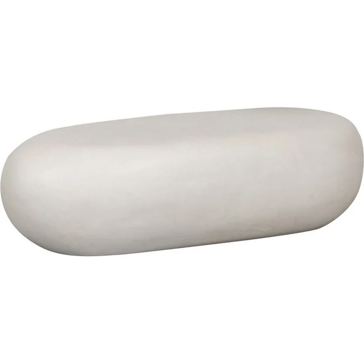 WOOOD Couchtisch Pebble in Betonoptik, 100x43 cm, Geeignet für den Innen- und Außeneinsatz – Bild 5