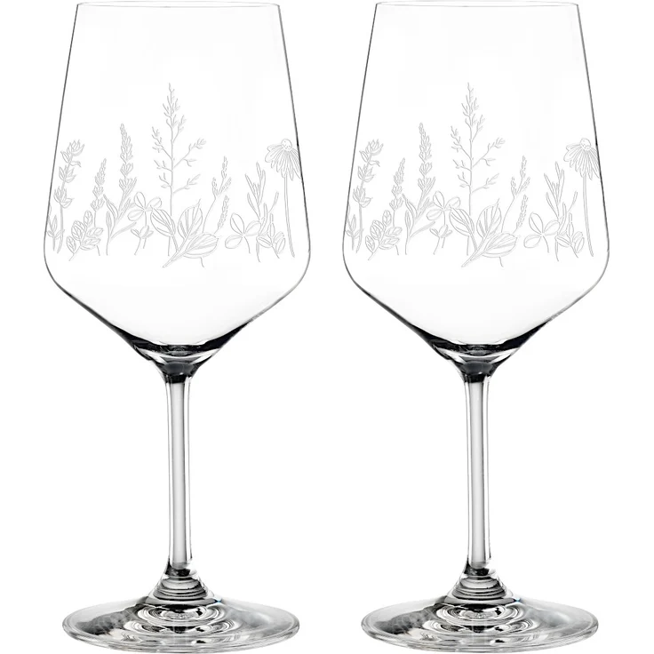 NACHTMANN 105722 TATTOO BOTANICAL WHITE Spritz/Wein Glas 2er Set – Bild 1