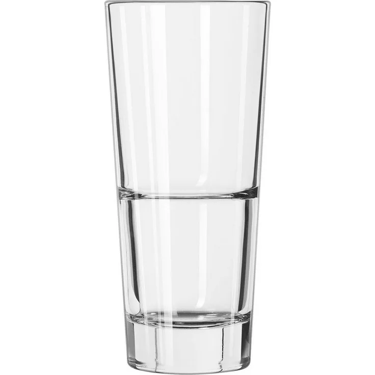 LIBBEY Gläser-Set Cooler Glas -ENDEAVOR-, 473 ml, Ø 8,5 cm, H: 18 cm, 12er Set, 12-tlg, Glas, hochwertig verarbeitet, im modernen Design