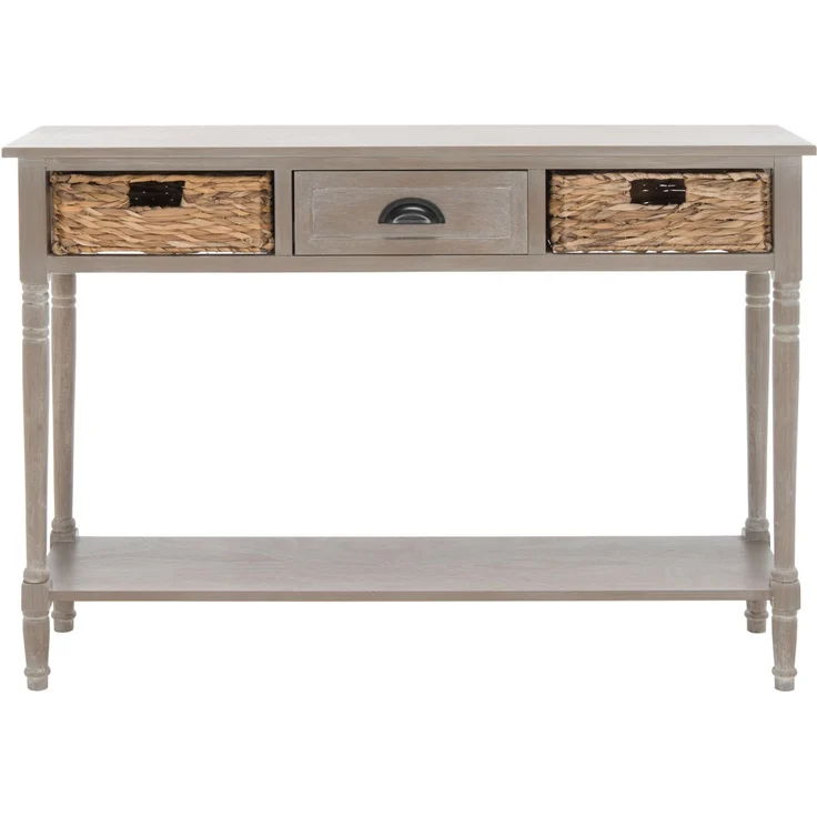 SAFAVIEH Rustic Wooden , in White Birch, 34 X 113 X 80 – Bild 1