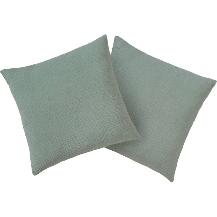 OTTO home Kissenbezug Bailee, (2 Stück), weiche Musselin Qualität, viele Farben erhältlich, Bezug in 50x50 cm – Bild 4