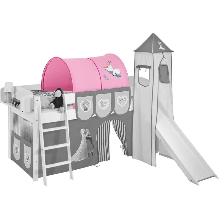 Lilokids Betttunnel Tunnel Frozen Eiskönigin - Hochbett, Spielbett und Etagenbett
