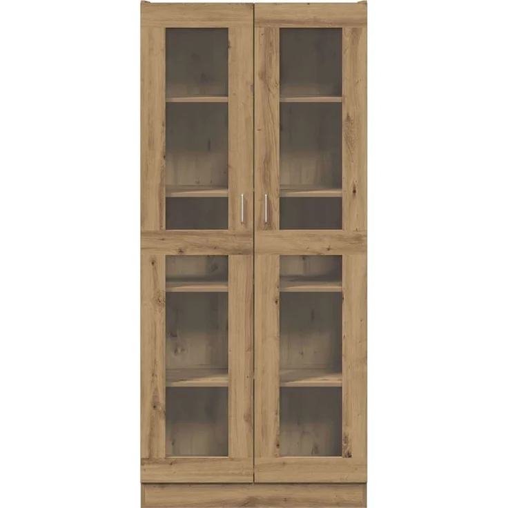 vidaXL Highboard Artisan-Eiche 82,5x30,5x185 cm Holzwerkstoff 3318721 – Bild 3