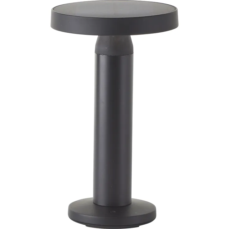 Brilliant LED Außen-Tischleuchte Magua LED Außentischleuchte, Solar, 22 cm, 220 lm, 4000 K, Metall, schwarz