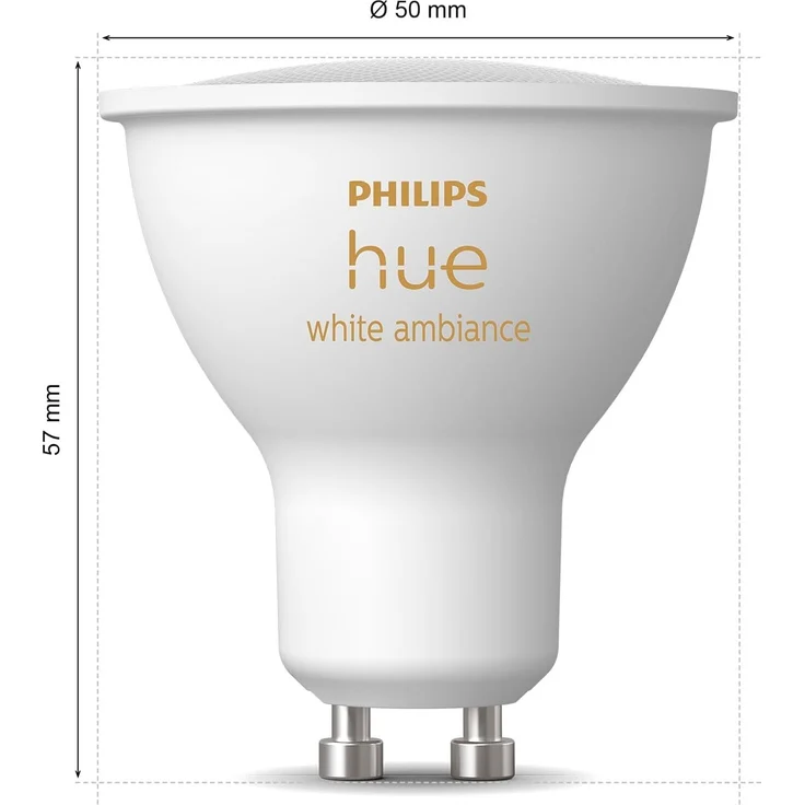 Philips Hue White Ambiance GU10 Doppelpack 2x350lm. – Bild 8