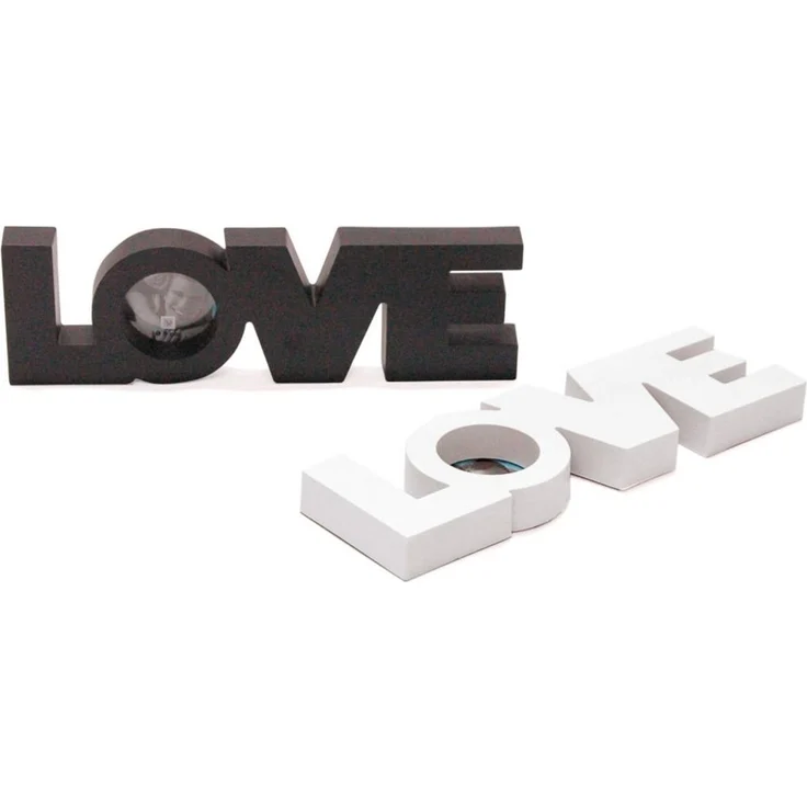 Bilderrahmen LOVE schwarz, 29,5 x 9 cm