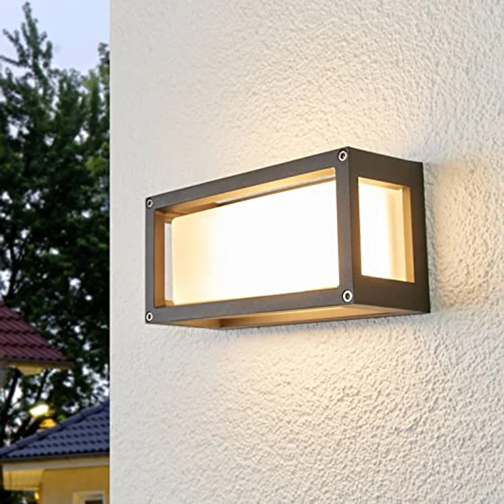 Lucande Außen-Wandleuchte Aurelien, 1 x 15 W LED – Bild 3