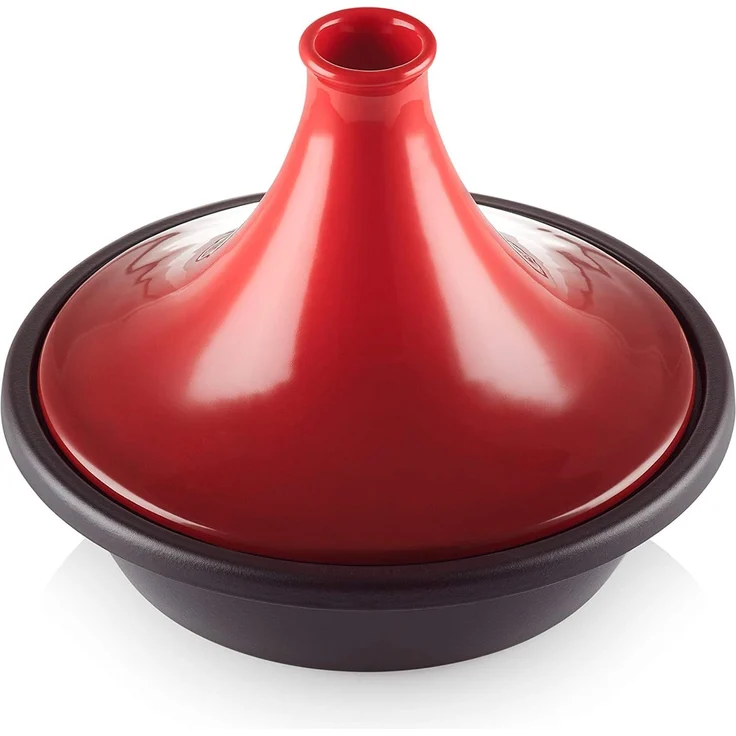 Le Creuset Gusseisen Tagine 31 cm kirschrot – Bild 2