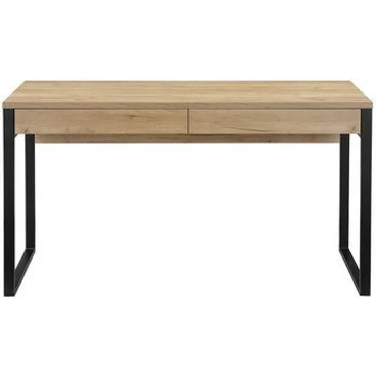 Places of Style Schreibtisch Moid, Computertisch im modernen Design, Breite 120/140/160 cm, mit Metallbeinen & Schublade – Bild 4