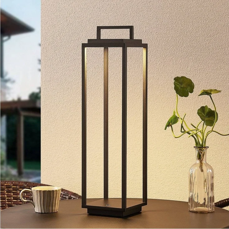 Lucande Außen-Stehlampe Elaja, Enthalten, LED - 2,2 W gesamt, warmweiß – Bild 1
