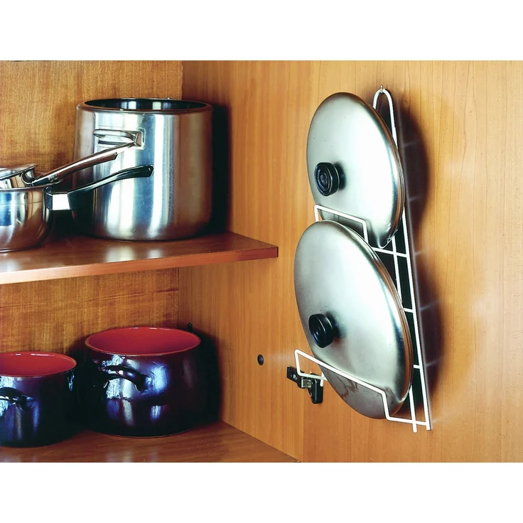 METALTEX 362806 Kiwi Topfdeckelhalter / Topfdeckel - Halter / Deckelhalter / Raumsparer – Bild 3