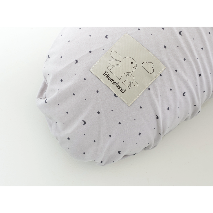 Stillkissen elastisch Moon grau 180 cm – Bild 2