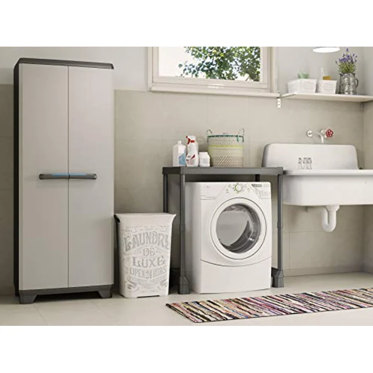 KIS - space for you Wäschesammler LAUNDRY BHT 44x61x35 cm bunt Wäschekorb Wäschebox Wäschetruhe – Bild 6