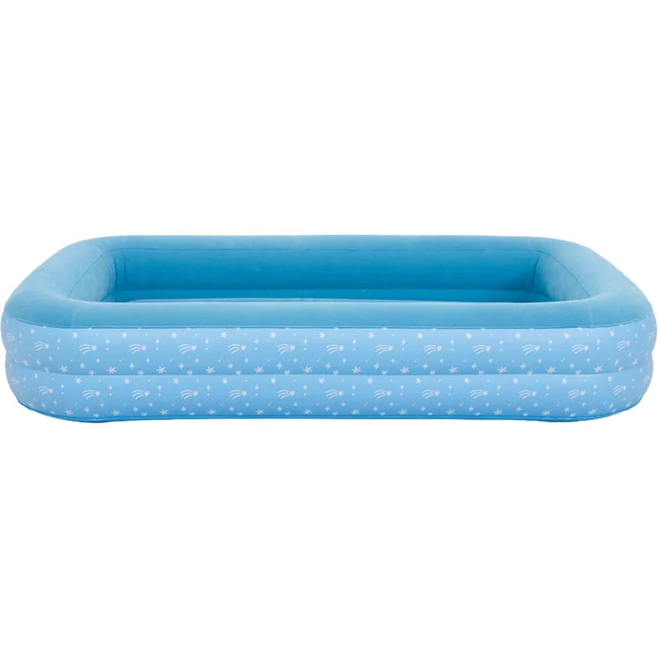Deluxe Kids Flocked Airbed with Kids Double Action Hand Pump 172 x 112 x 30 cm with Double Action Hand Pump – Bild 4