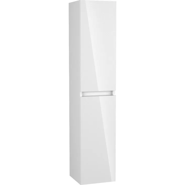 BADEDU GERS Hochschrank 30 cm breit, Weiß