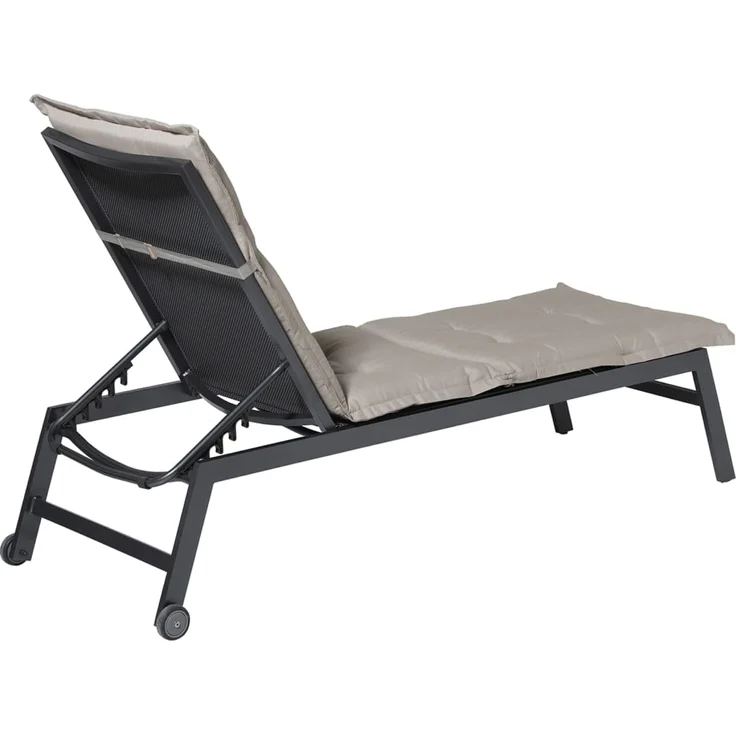 Madison Sonnenliegen-Auflage Panama 200x60 cm Hellbeige 423711 – Bild 6