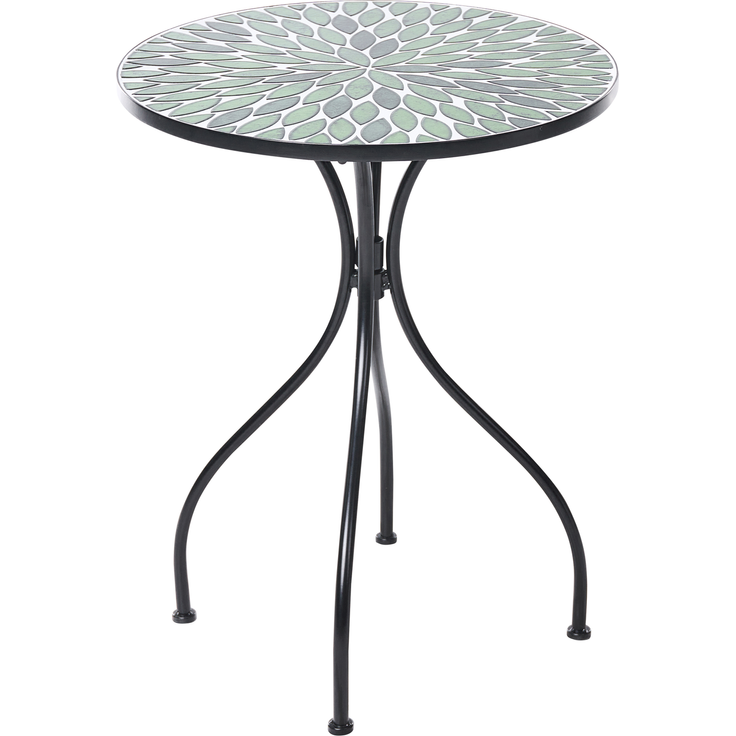 Outdoor Bistrotisch CIVATE 60 cm 60 cm Metall Schwarz – Bild 5