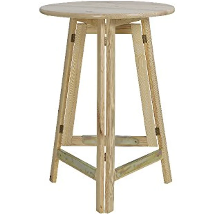 FUN STAR 944814 Stehtisch Ø 78 cm, komplett aus Holz ***NEU*** – Bild 3