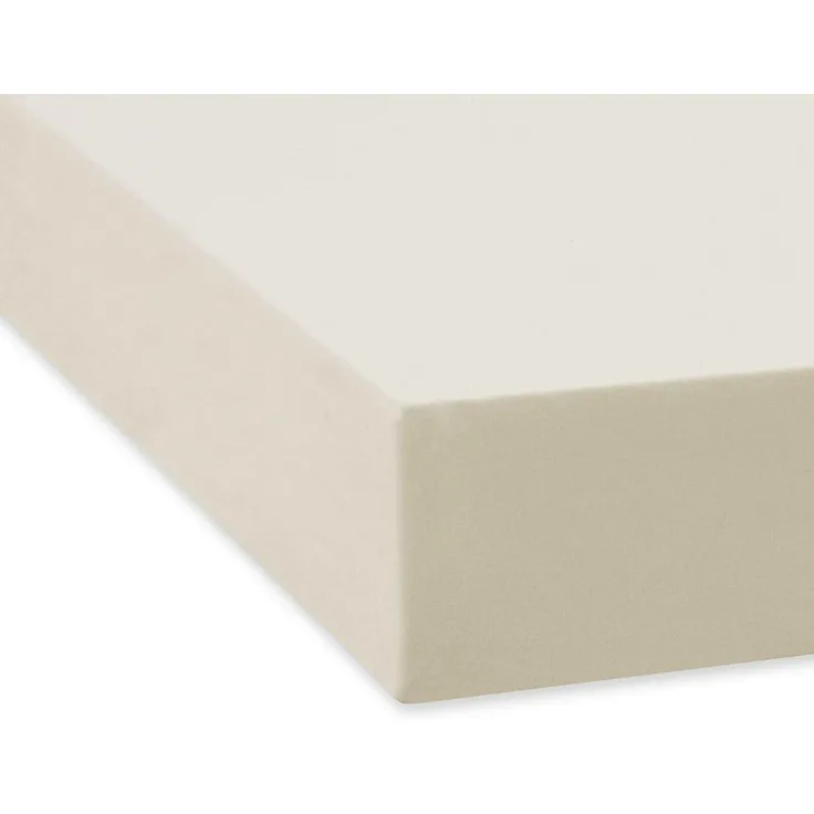 Traumschlaf 'Feinbiber' Spannbettlaken, Baumwolle, ecru, 90x190 - 100x200 cm