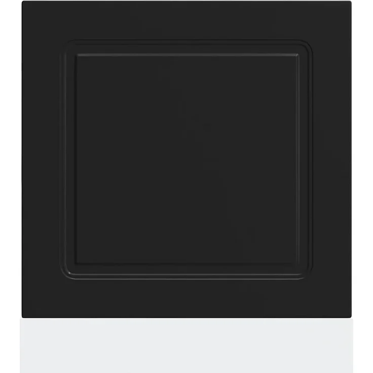 vidaXL Geschirrspülerblende Kalmar Schwarz 60x1,5x57 cm Holzwerkstoff 853658 – Bild 4
