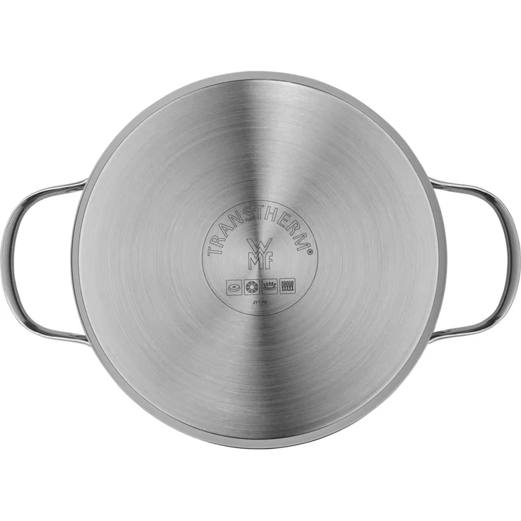 WMF Fleischtopf Aparto, Cromargan Edelstahl Rostfrei 18/10 (1-tlg, großer Topf (20 cm) mit Glasdeckel, Induktion 3,3l), unbeschichtet, induktionsgeeignet – Bild 6