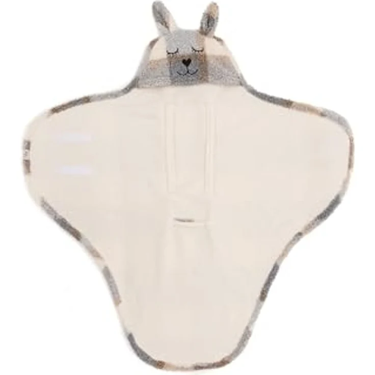 Jollein Einschlagdecke Bunny - Kariert - Boucle B – Bild 2