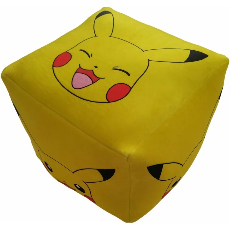 Pokémon Würfel-Kuschelkissen – Hochwertiges Polyester für kleine Fans – Bild 3