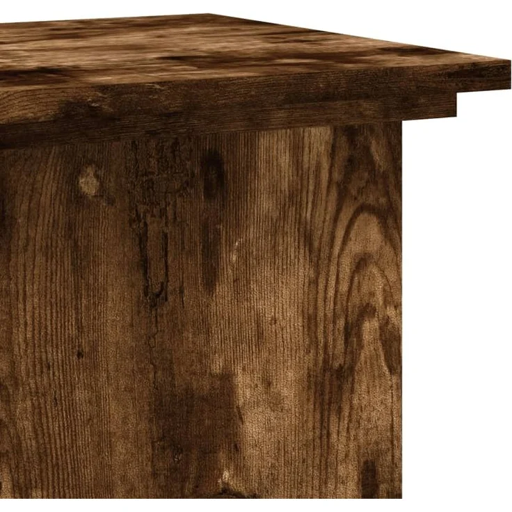 vidaXL Pflanzenständer Räuchereiche 33x33x100 cm Holzwerkstoff 852982 – Bild 6