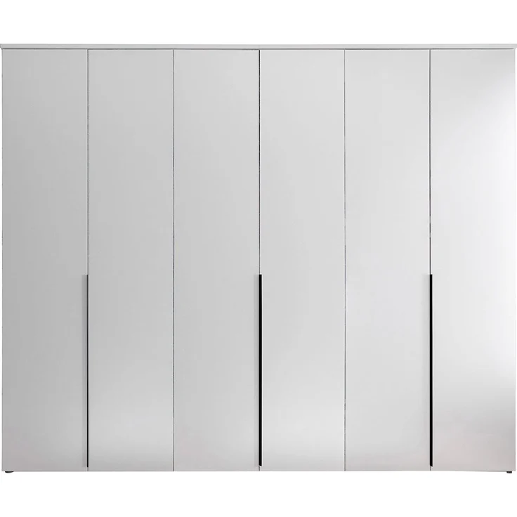 Kleiderschrank Konstanz / Kevo, Holzwerkstoff, Anthrazit, 270 x 225 x 52 cm – Bild 2
