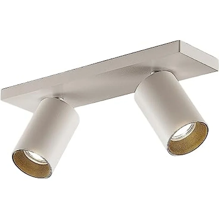 Arcchio Deckenstrahler Brinja, Metall, Weiß IP20, 2 x 8 W LED – Bild 1