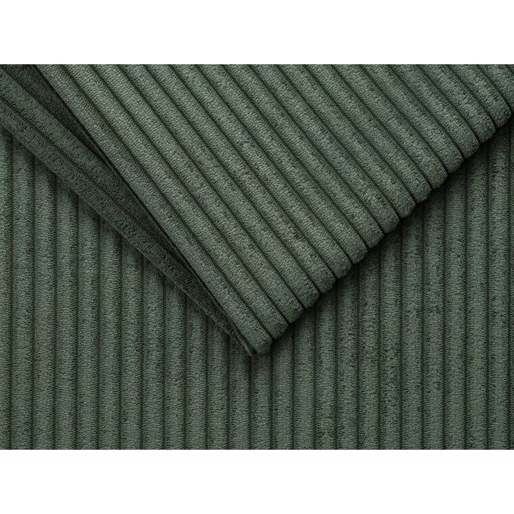 Vente-unique - CALITO Sofa SamtStoff Grün - B 223 cm152 cm x H 90 cm x L 278 cm – Bild 6